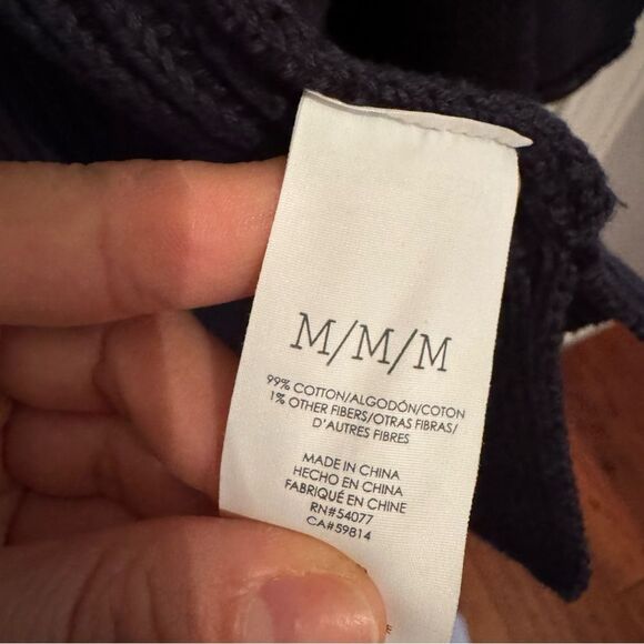 Cabi Women Size Medium Pursuit Cardigan Navy M #3523 EUC - Picture 4 of 6